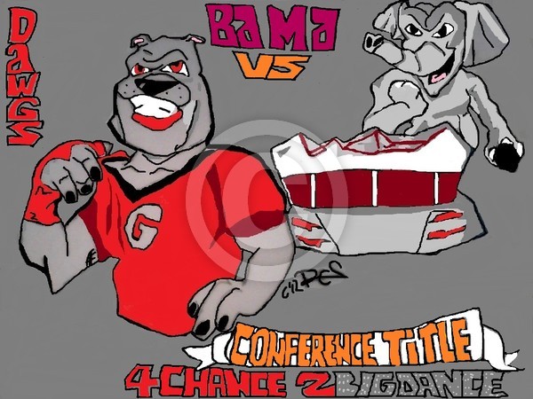 Ga Dawgs VS Bama'12 Conference Title