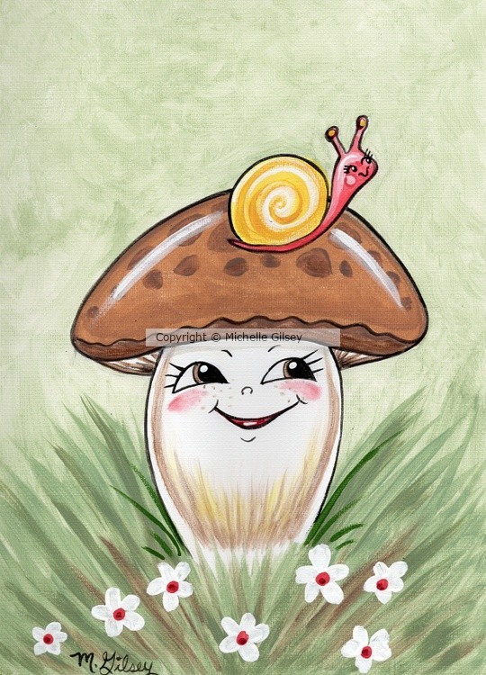  Freckled Mushroom n friend 