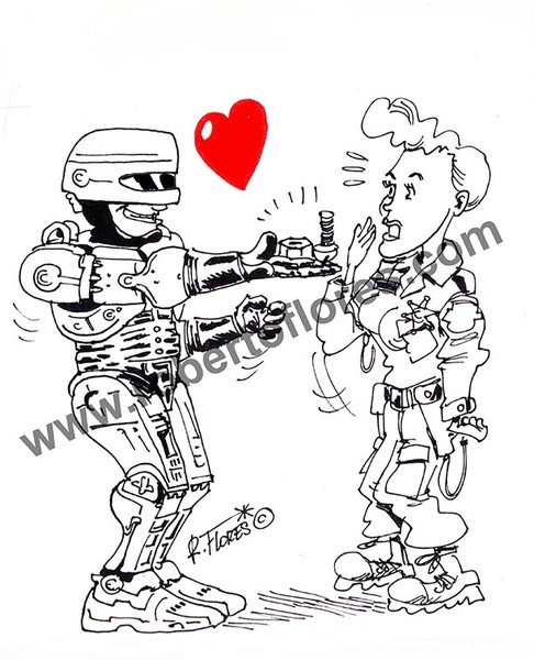 Robocop loves too!