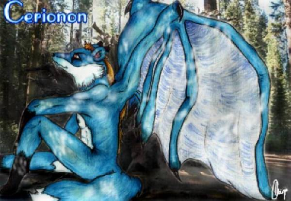 Cerionon - The Blue Kitsune