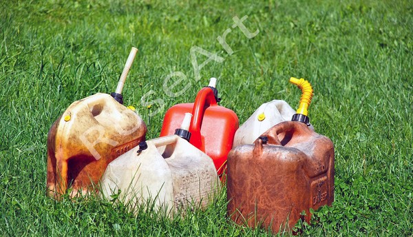 Collection of Gas Cans