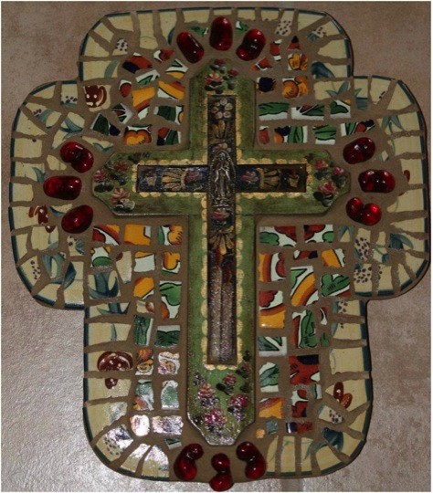 Mosaic cross