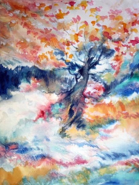 Viskan Art - wild Windy autumn day