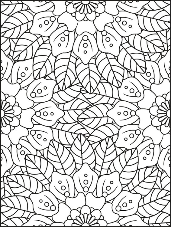 Abstract Coloring Pages 4