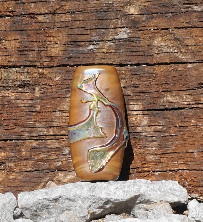 Chameleon Shard Focal Bead