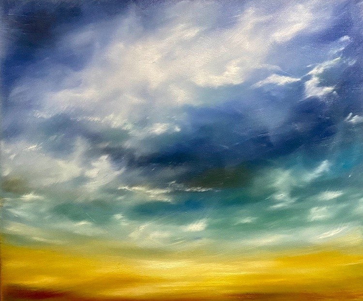 “Embrace” Abstract Sky