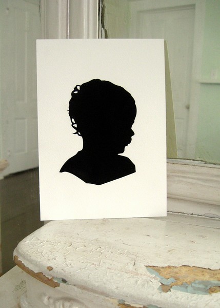 paper portrait.