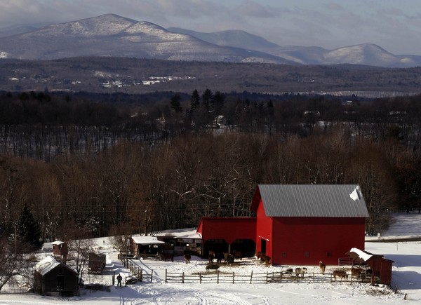 Barn near New Paltz and Catskill View