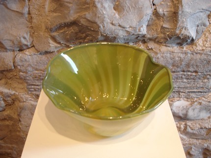 Cane Bowl Green (Small)