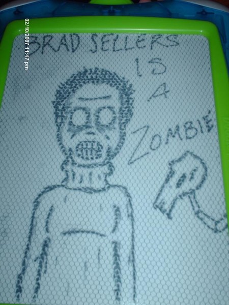 Brad Sellers is a Zombie