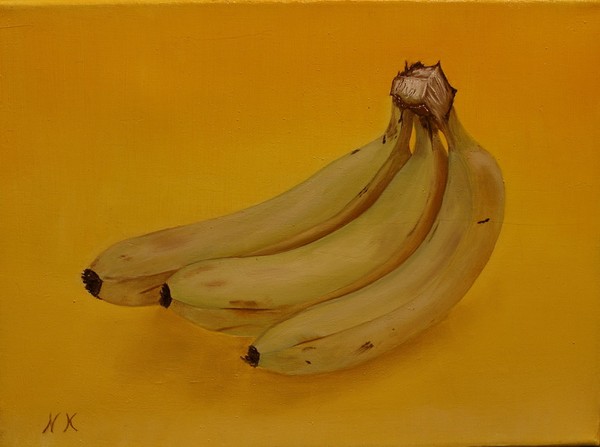 Banana still-life