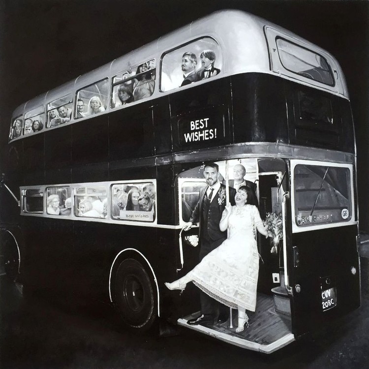 wedding bus 