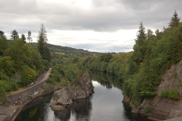 view form dam near beauly scotland