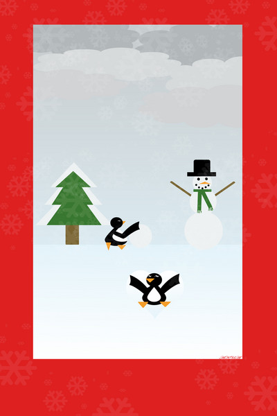 Happy Holidays: Penguins