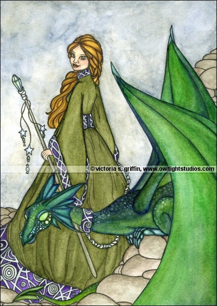 Freyja and the Dragon