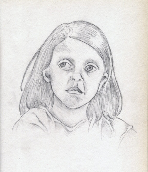 Portrait of a little girl 1