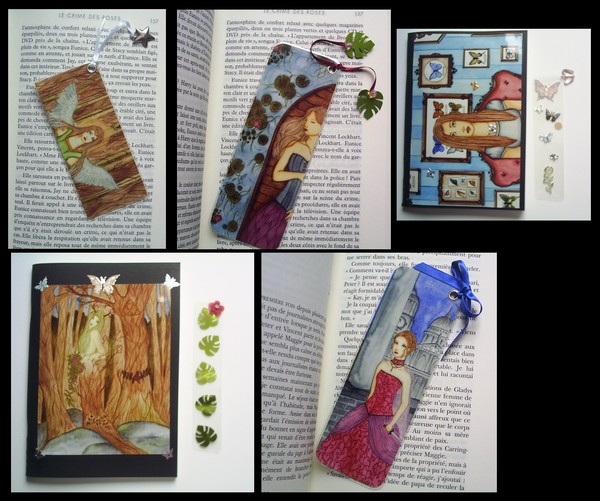 Bookmarks & sketchbook