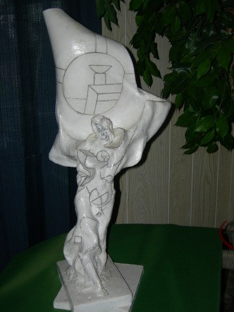 TRANSFORMER MAN Sculpture