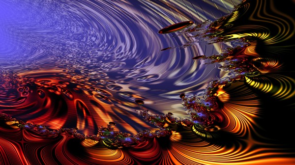 Journey through a fractal landscape #6
