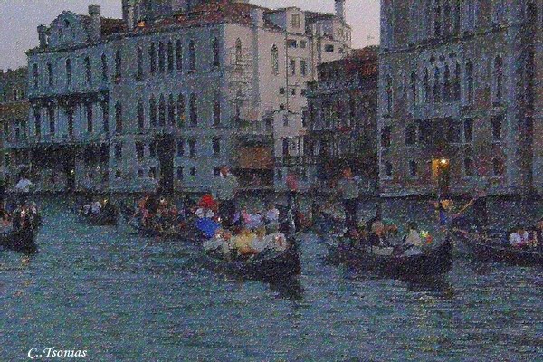 Venice grand canal 3 like a painting