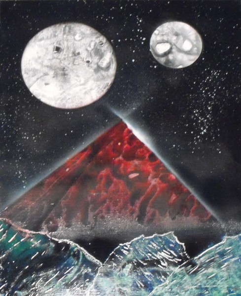 The Red Pyramid and the Two Moons