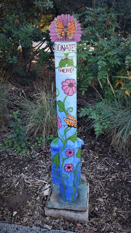 Flowers Donation Pole