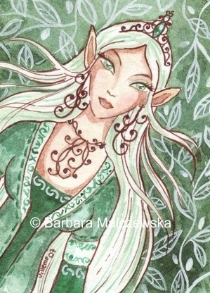ACEO - Elven Princess