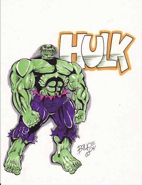 Hulk in Color