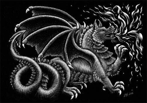 Heraldic Dragon Interpretation