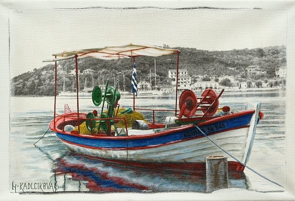 Lefkada Island - fishing boat