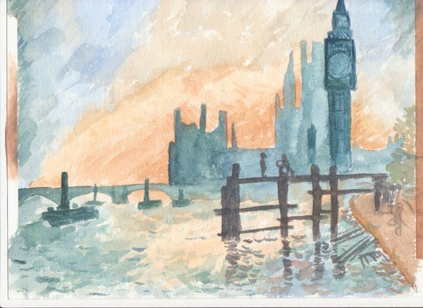 Monet -The Thames Below Westminster