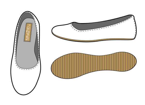 Shoe design (product illustration)