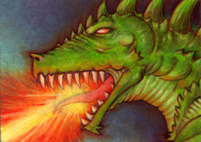 Card - Dragon Breath - SOLD