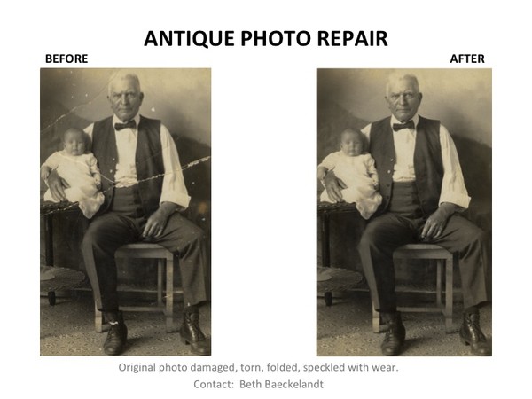 Antique / Old Image Repair