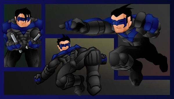 Nightwing Character Designs
