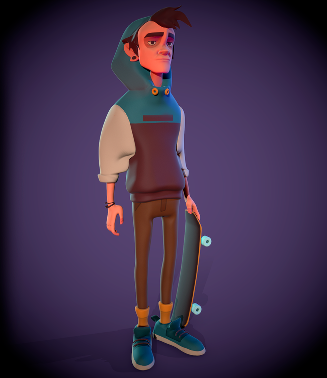 Stylized Skater