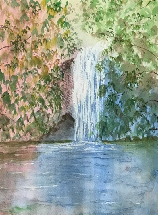 Secret waterfall 