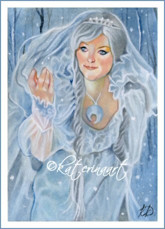 The Snow Queen - ACEO