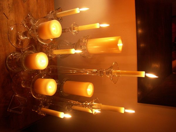 glass and candles 2