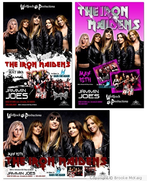 The Iron Maidens Promo Posters