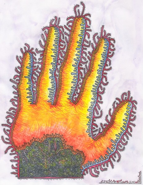 Vegetal hand