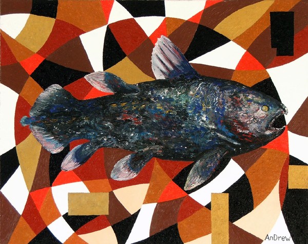 “Fresh fish” oil painting Kosareff