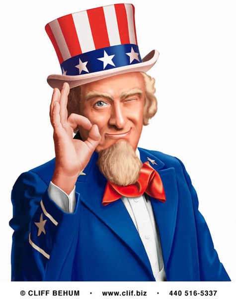 Uncle Sam Character 