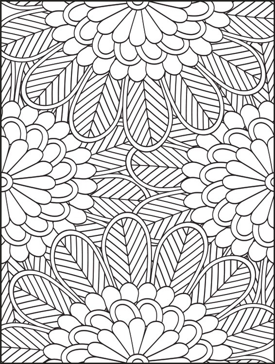 Abstract Coloring Pages 6