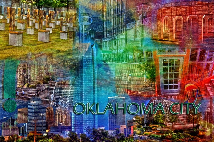 Oklahoma City collage