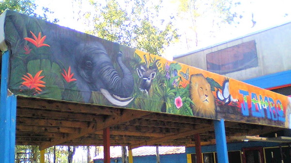 more of the mural