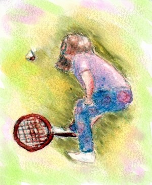 Badminton Girl