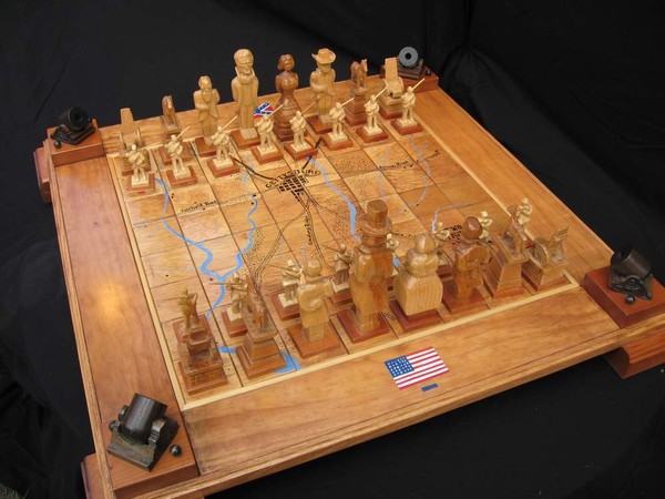 The Civil War Chess Set