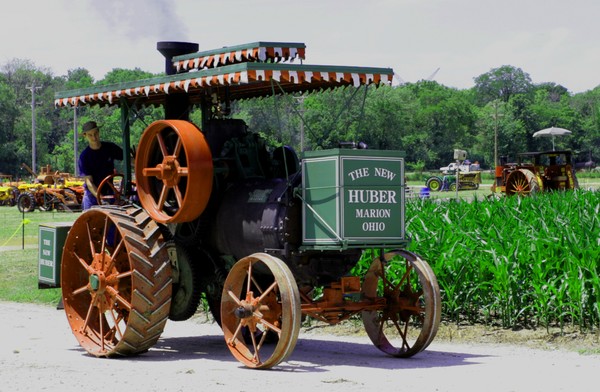 HUBER STEAM TRACTOR