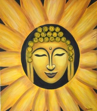 BUDDHA IN FLOWER